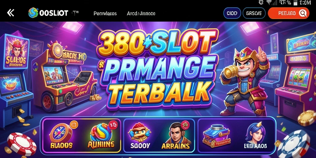 Screenshot gameplay 380SLOT dengan tema slot yang menarik dan grafis yang menawan.