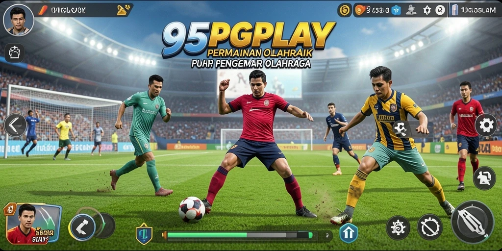 Screenshot gameplay <strong>95PGPLAY</strong> menampilkan aksi mendebarkan olahraga.