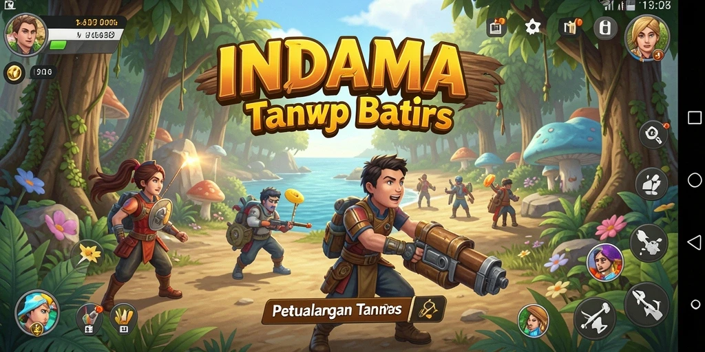 Gameplay menarik dalam <strong>INDAAA</strong> yang menunjukkan petualangan yang seru.