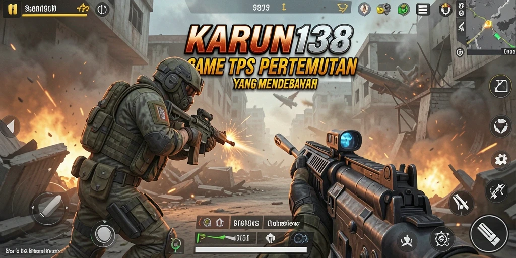 Tampilan aksi mendebarkan dalam <strong>KARUN138</strong> saat pemain bertempur di arena.
